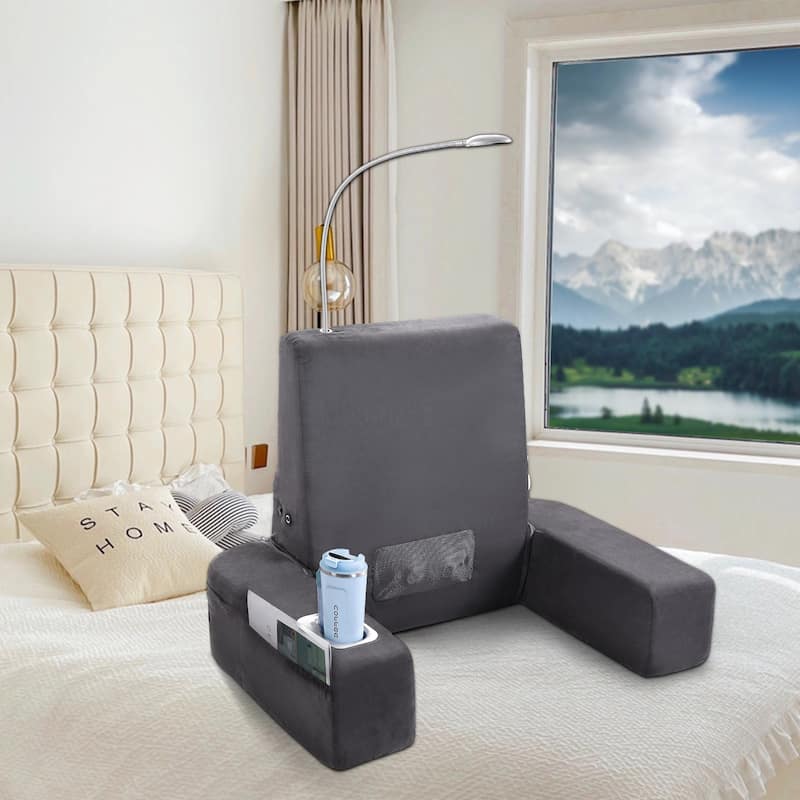 Carepeutic Backrest Bed Lounger with Heated Shiatsu Massage