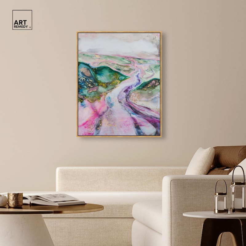 Noir Pulse II Canvas by Art Remedy