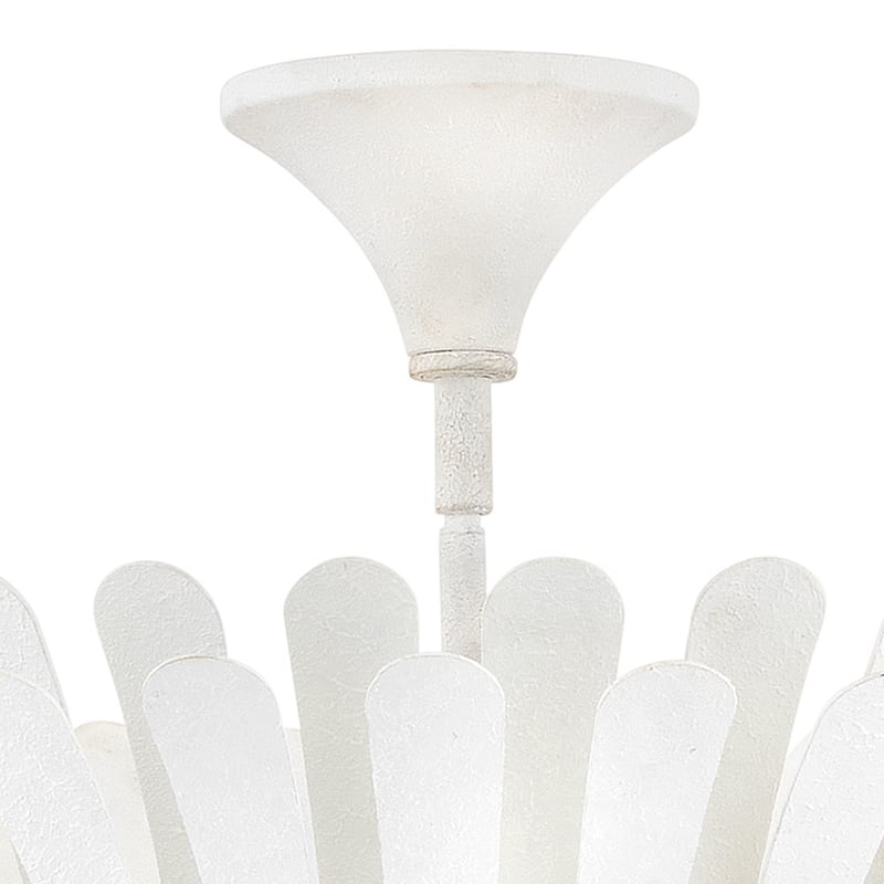 Hinkley Lighting 47693 Reina 3 Light 20" Wide Semi-Flush Ceiling