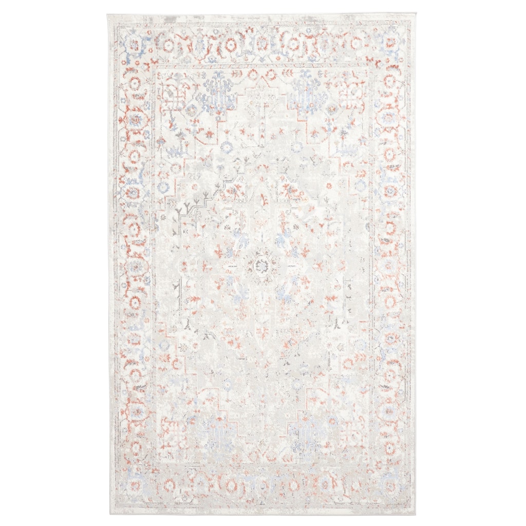 ECARPETGALLERY Machine Made Mira Ivory Area Rug