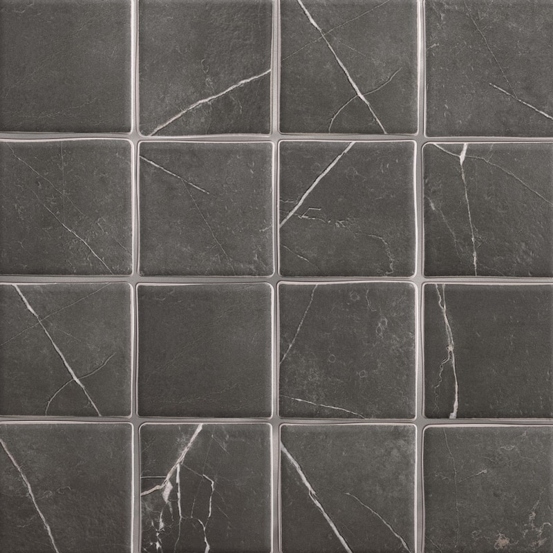Merola Tile Istanbul Night 4-3/4" x 4-3/4" Porcelain Floor and Wall Tile