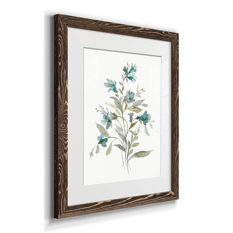Linen Botanical III-Premium Framed Print - Ready to Hang