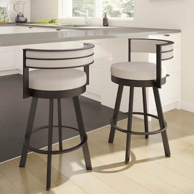 Amisco Browser Swivel Bar Stool