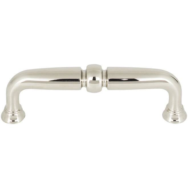 Top Knobs Henderson 3-3/4 Inch Center to Center Handle Cabinet Pull - Polished Nickel