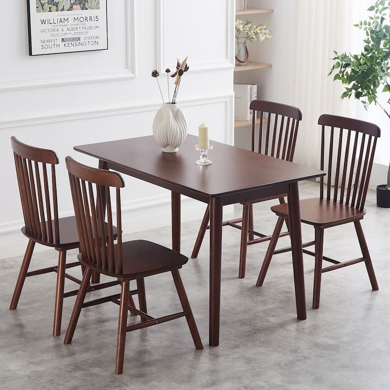 47-inch Dining Table Solid Wood Kitchen Table Dining Table