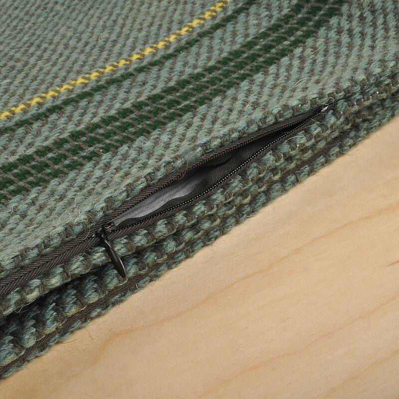 Novica Handmade Relaxed And Cozy Wool Cushion Cover