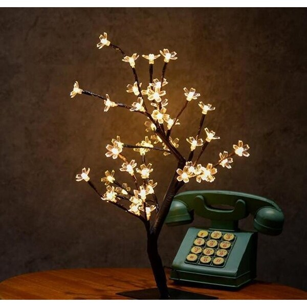 led tree table lamp