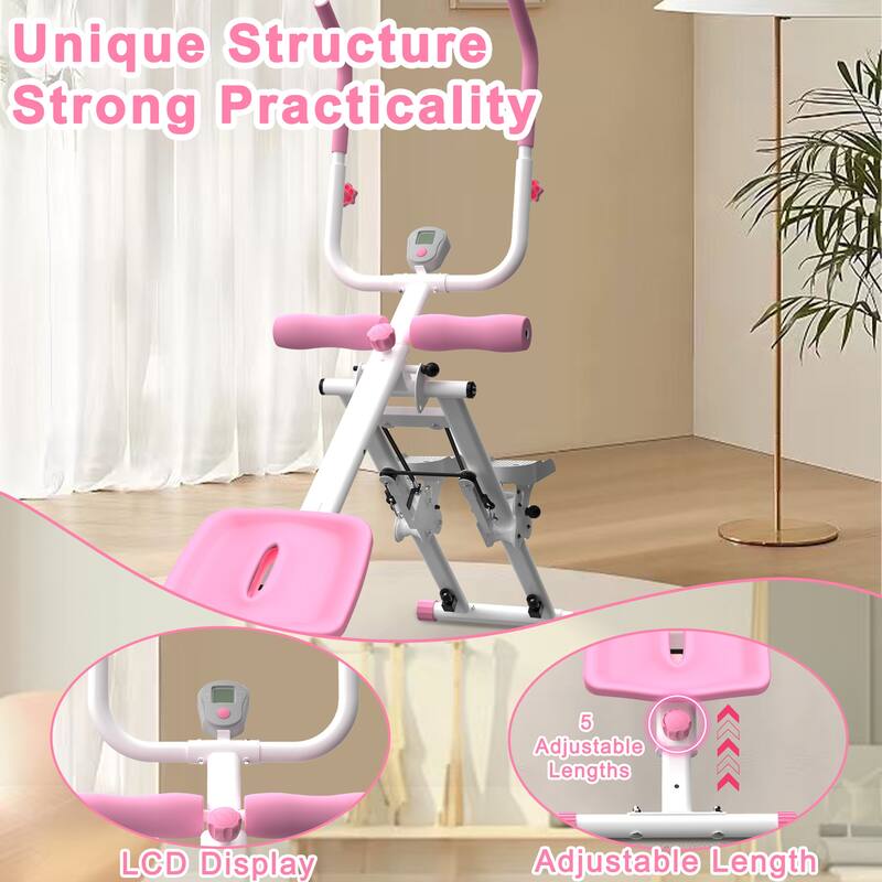 Multifunctional 2-In-1 Stair Stepper And Ab Workout Machine