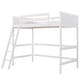 preview thumbnail 37 of 36, Solid Wood Twin Loft Bed with Ladder & Guardrails - Stylish & Durable