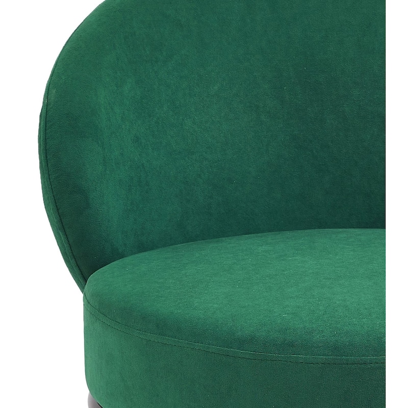 Mid Century Velvet Upholstered Living Room Accent Chair