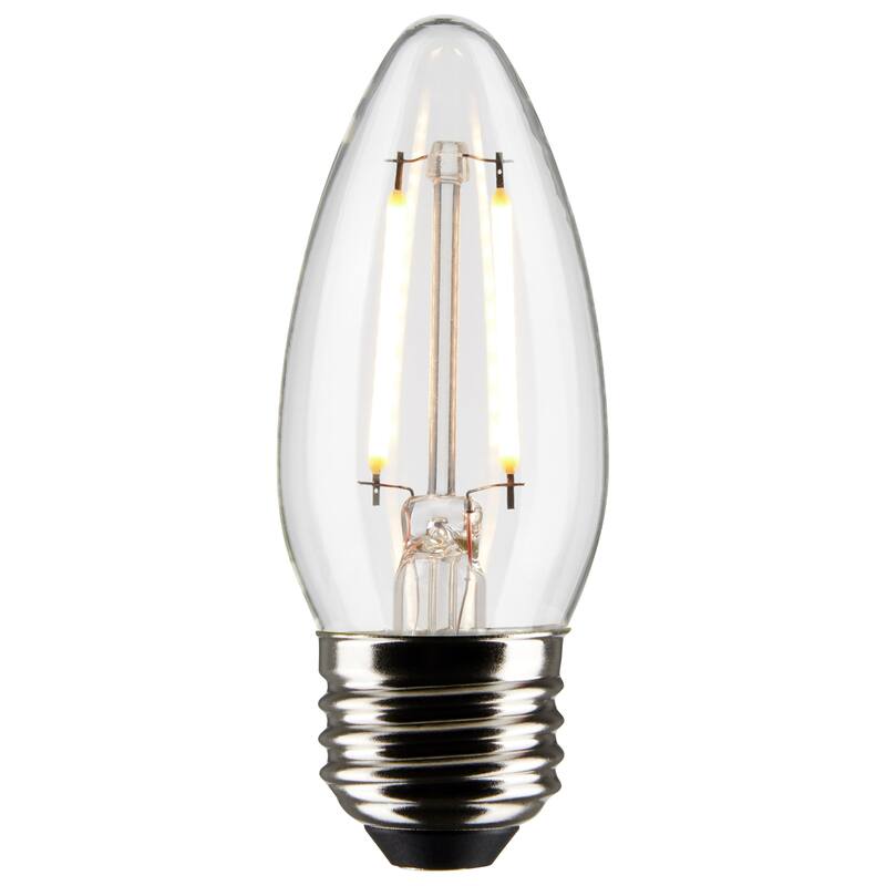 3 Watt B11 LED - Clear - Medium base - 90 CRI - 2700K - 120 Volt