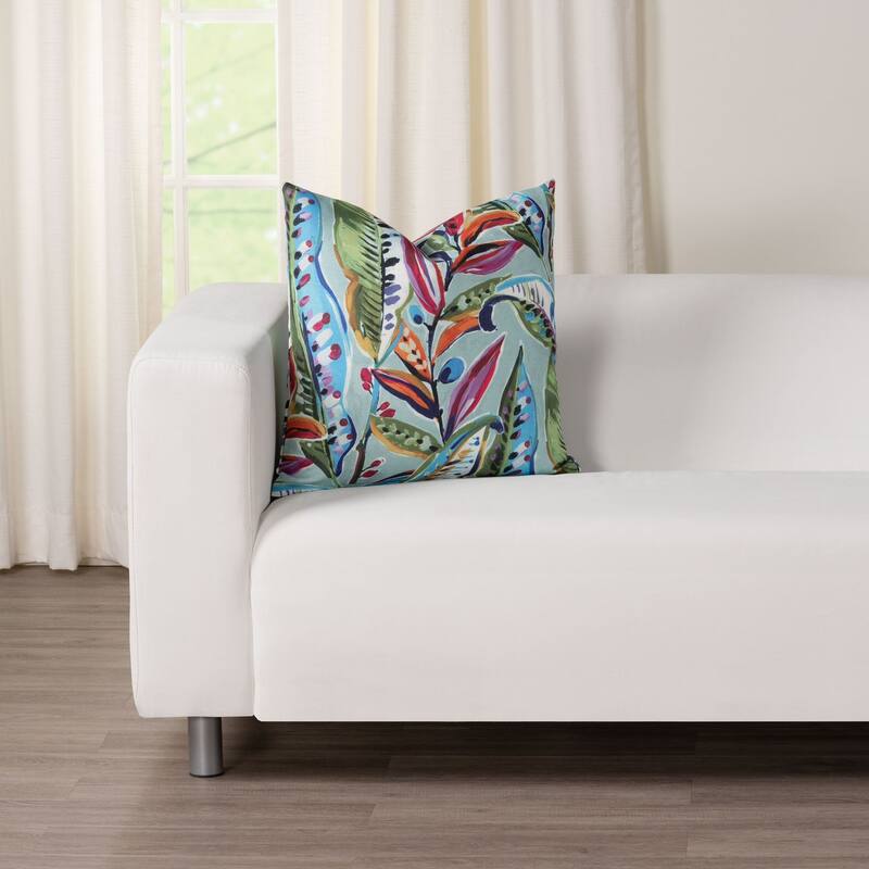 Siscovers Gonzo Botanical Print Throw Pillow - 16 x 16 - Carnival