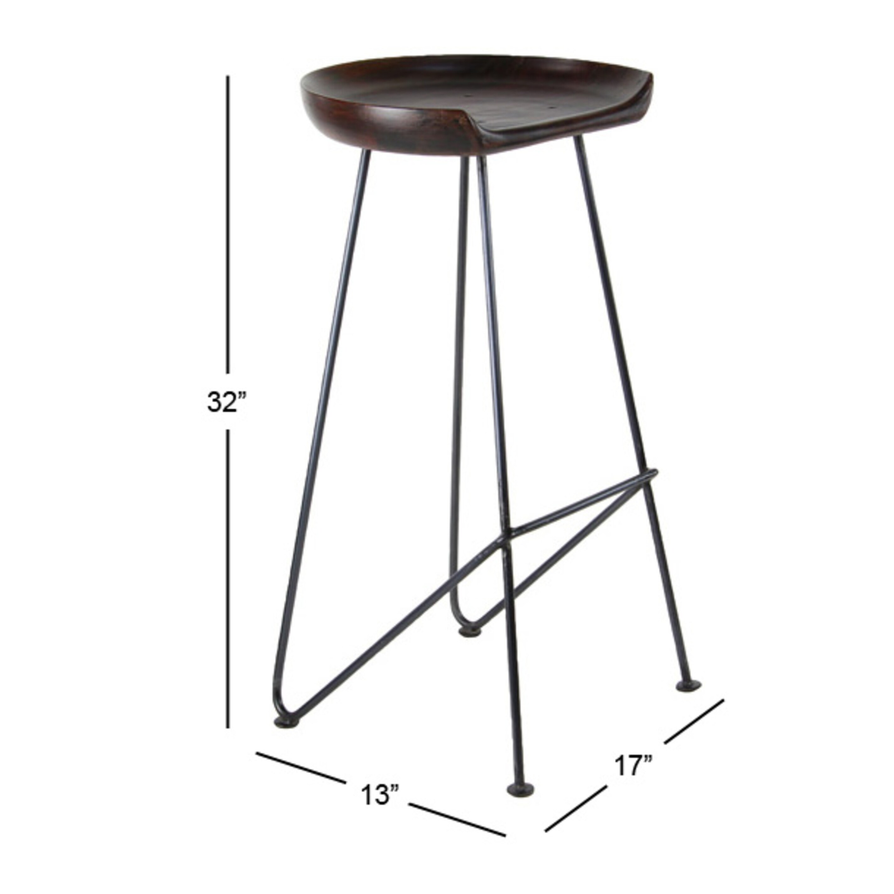 Tressie swivel bar & counter sale stool