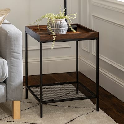 Middlebrook Edelman Industrial Tray Top Side Table