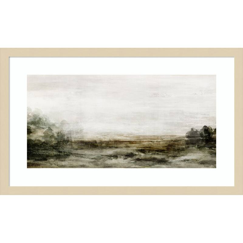 Misty Landscape of Stillness by Ian C Wood Framed Wall Art Print