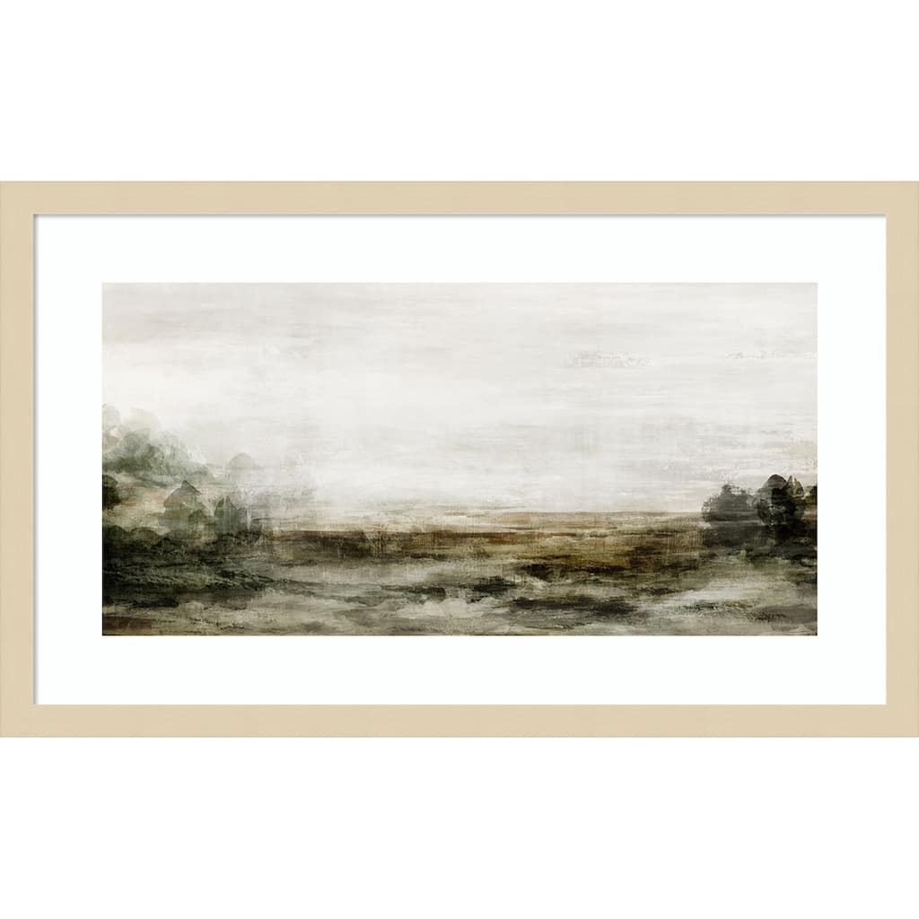 Misty Landscape of Stillness by Ian C Wood Framed Wall Art Print