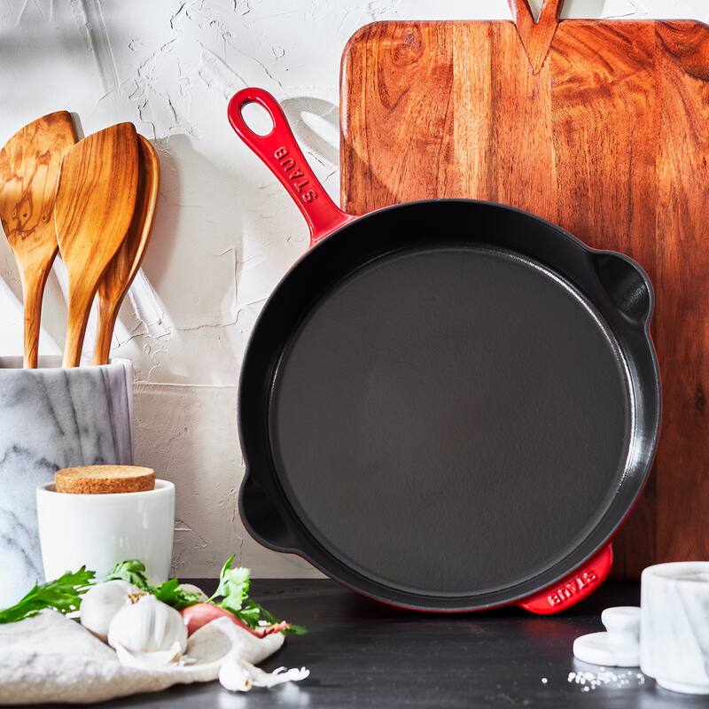 STAUB Cast Iron 11-inch Traditional Skillet