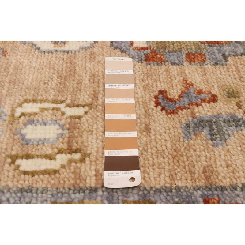 ECARPETGALLERY Hand-knotted Jules Serapi Tan Wool Rug - 7'11 x 10'2