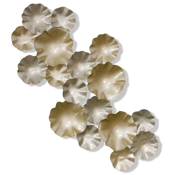 Stylecraft Metal Petals Ii Multi Color And Blushed Rose Gold Metal Wall Art Overstock 31974453 Shop unique custom made canvas prints, framed prints, posters, tapestries, and more. stylecraft metal petals ii multi color and blushed rose gold metal wall art
