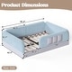 preview thumbnail 62 of 124, Twin/Full/Queen Teddy Fleece Floor Bed with Upholstered Safety Rails and Pocket