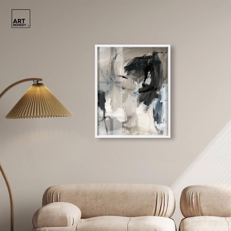 Scribbled Energy I Shadowbox by Art Remedy