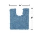 preview thumbnail 2 of 2, Fantasia Contour Rug, Cotton Soft, Water Absorbent, Non Slip U Shape Contour Rug Machine Washable 20"x20" Contour