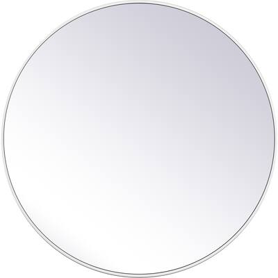 Elegant Lighting Eternity 39" Diameter Circular Beveled Metal Framed