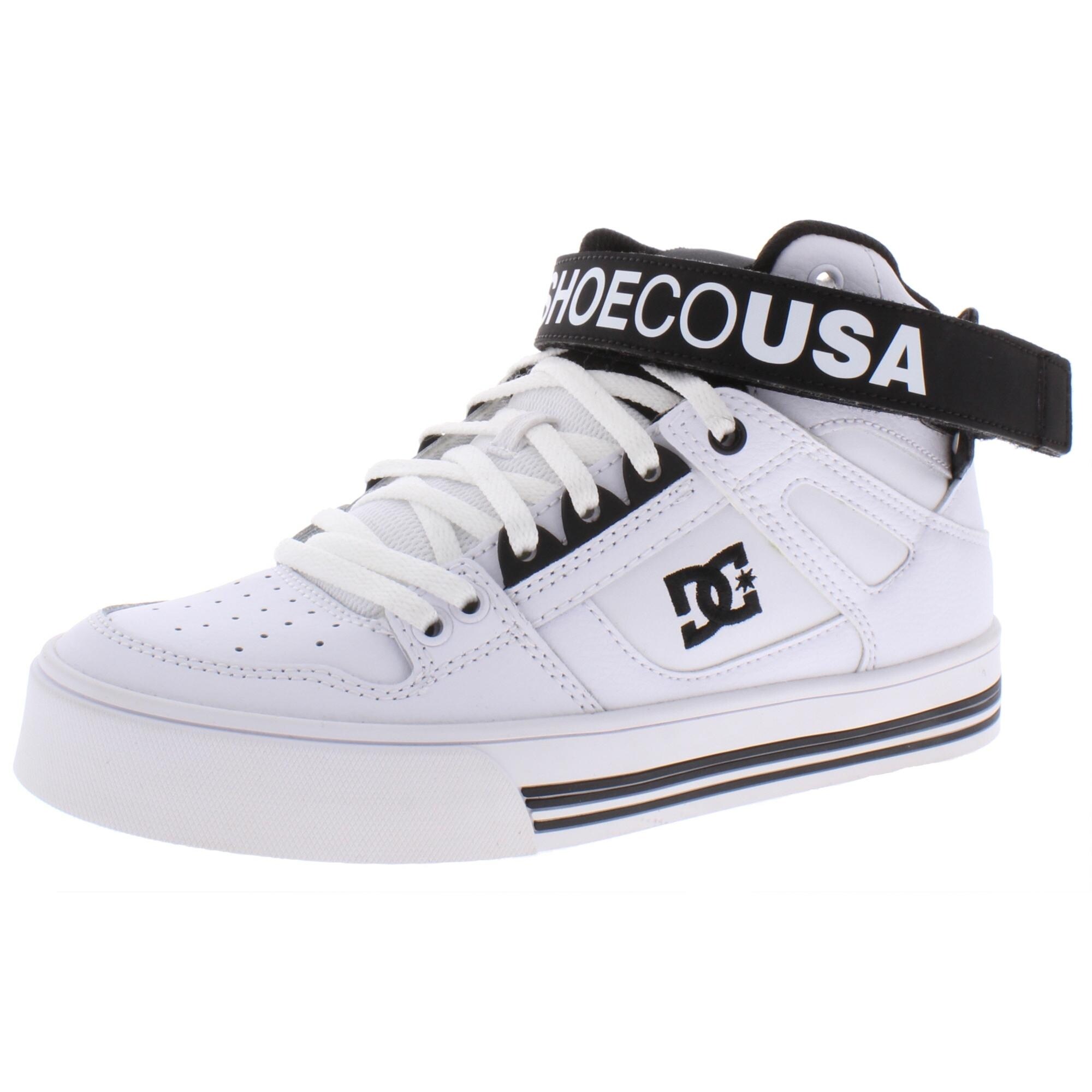 dc women's high top sneakers