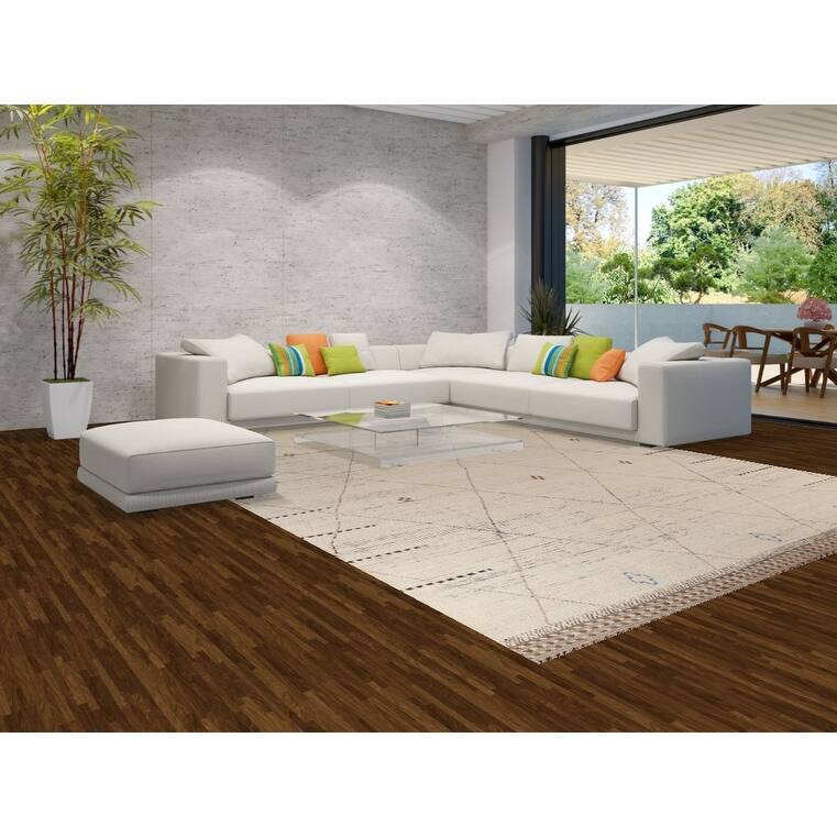 Earth Tone Moroccan Oriental Large Area Rug Handmade Wool Carpet - 10'1"x 14'8"