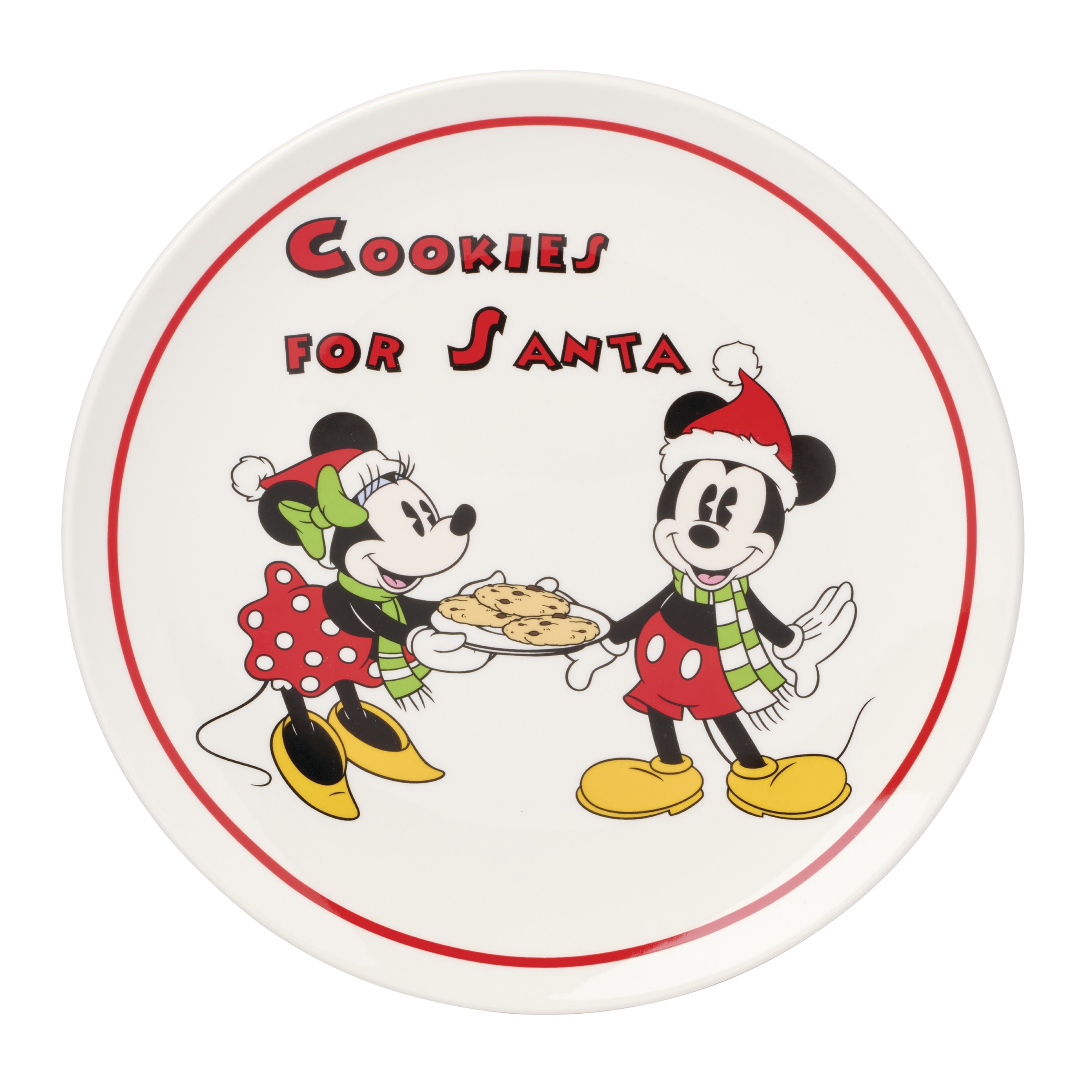 Lenox Disney Holiday Cookies for Santa Plate