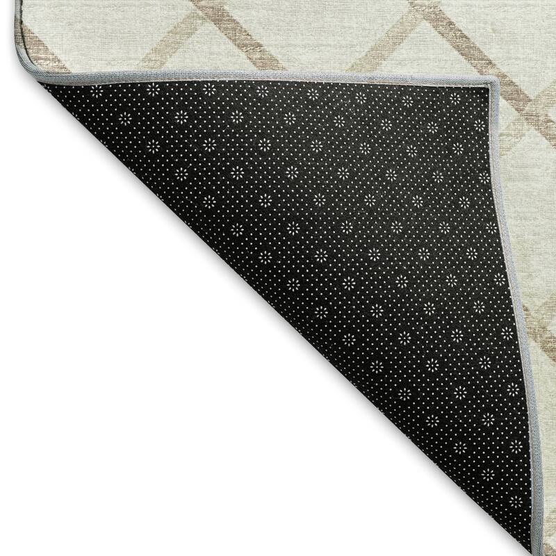 Premium Washable Super Soft Modern Trellis Mayfield Rug