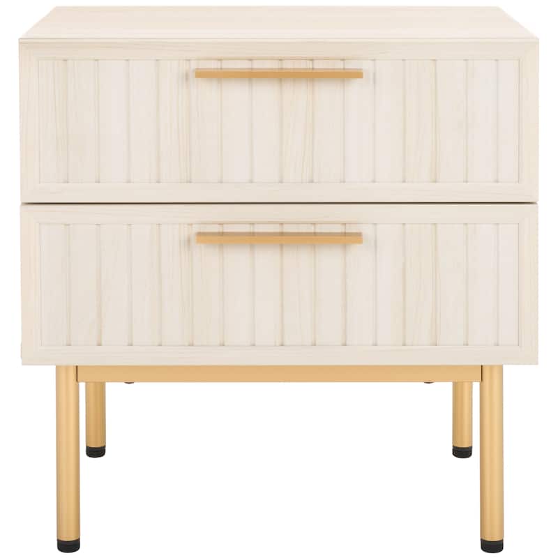 SAFAVIEH Home Axelle 2 Drawer Nightstand