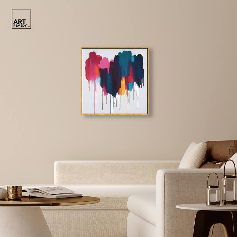 Glacier Color Glide Canvas by Art Remedy