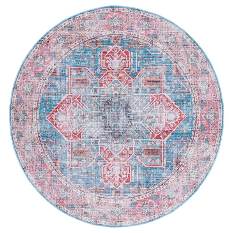 SAFAVIEH Serapi Machine Washable Yumika Medallion Mena Rug