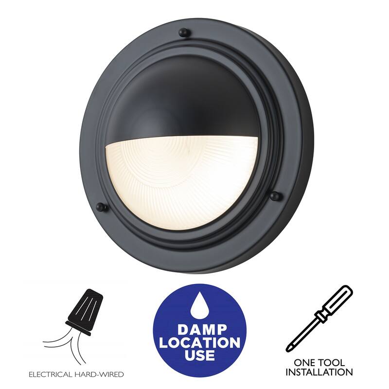 C Cattleya Integrated LED 3CCT Wall Sconce with Frosted Glass
