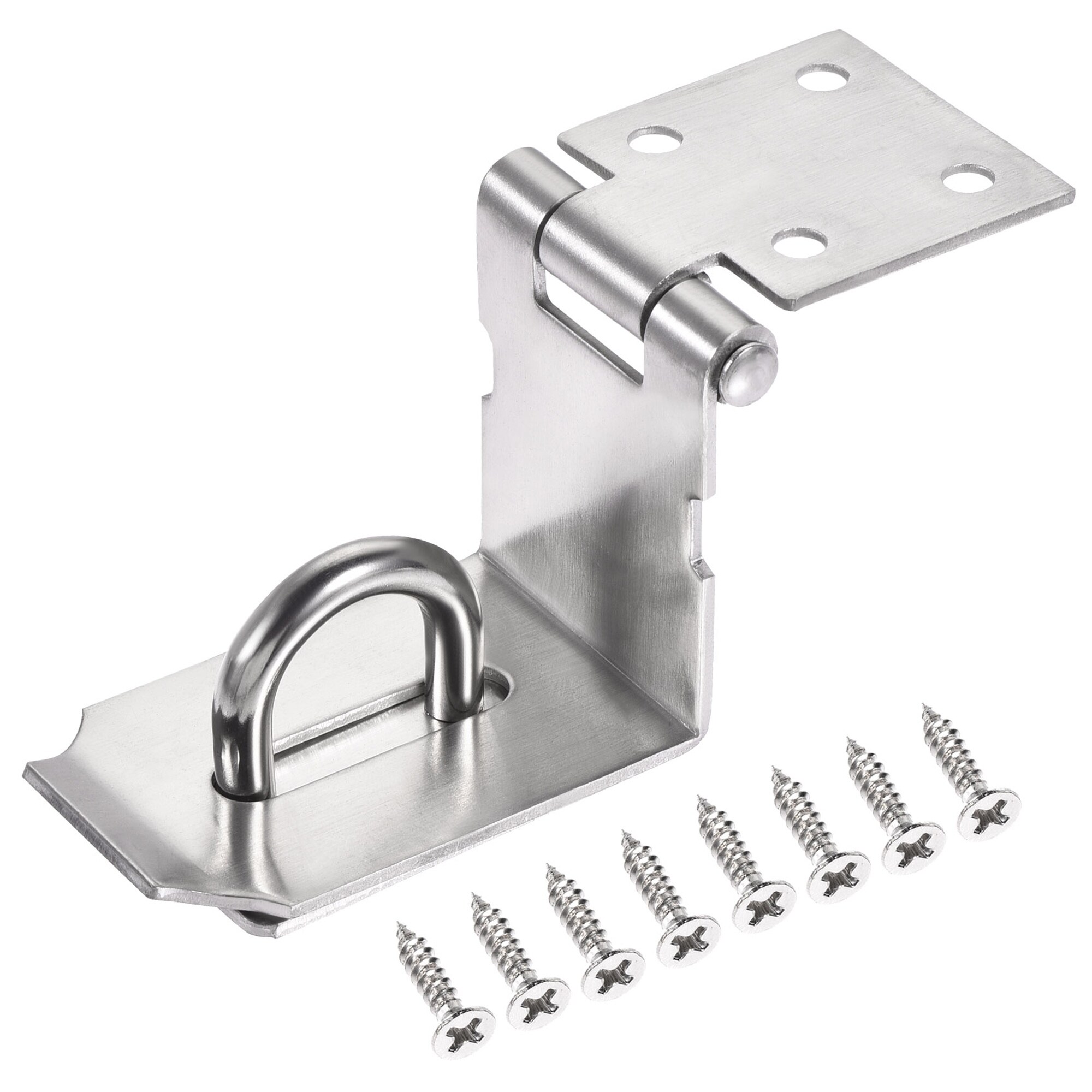 No.562 Segrock 90 4個 4'' Stainless Steel 90 Degree Heavy Door Latch Hasp Lock