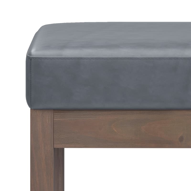 WYNDENHALL Madison 26 inch Wide Contemporary Rectangle Ottoman Bench