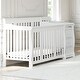 preview thumbnail 17 of 56, Storkcraft Portofino 4-in-1 Convertible Crib and Changer - Convenient Storage Solution, 3 Spacious Drawers and 3 Open Shelves