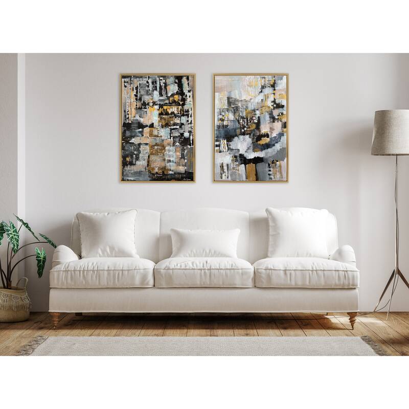 Kate and Laurel Sylvie The Industrial Revolution Canvas by Leah Nadeau