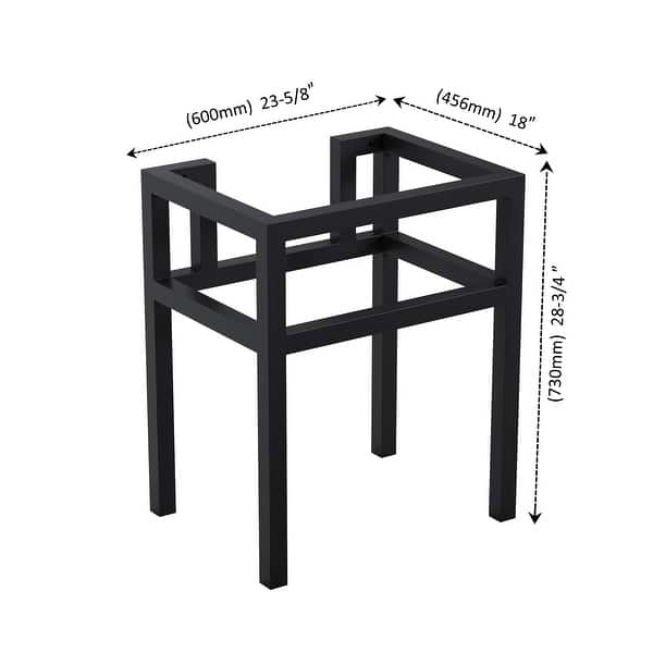 dimension image slide 0 of 4, Stafford 24" Single Bathroom Sink