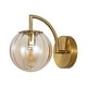 preview thumbnail 9 of 12, SAFAVIEH Lighting Psylla 9-inch Wall Sconce (Set of 2)