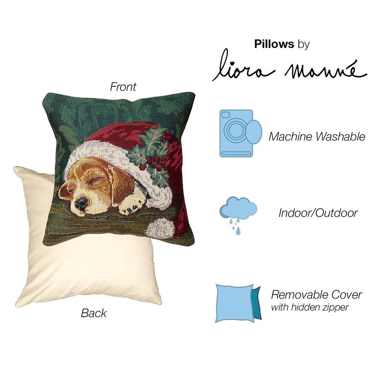 Liora Manne Marina Nap In A Cap Indoor/Outdoor Pillow