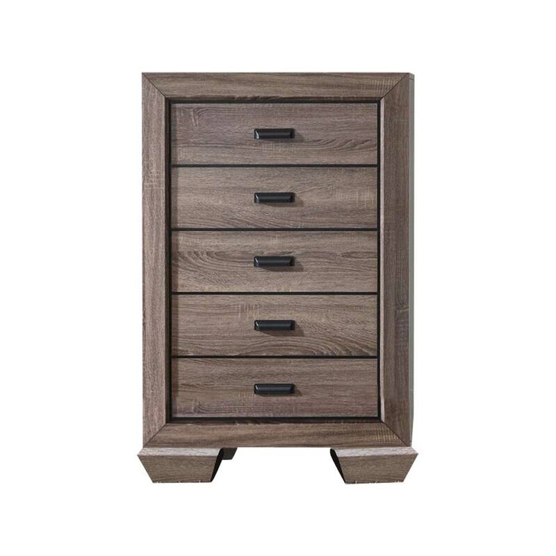 Light Brown Wood Chest