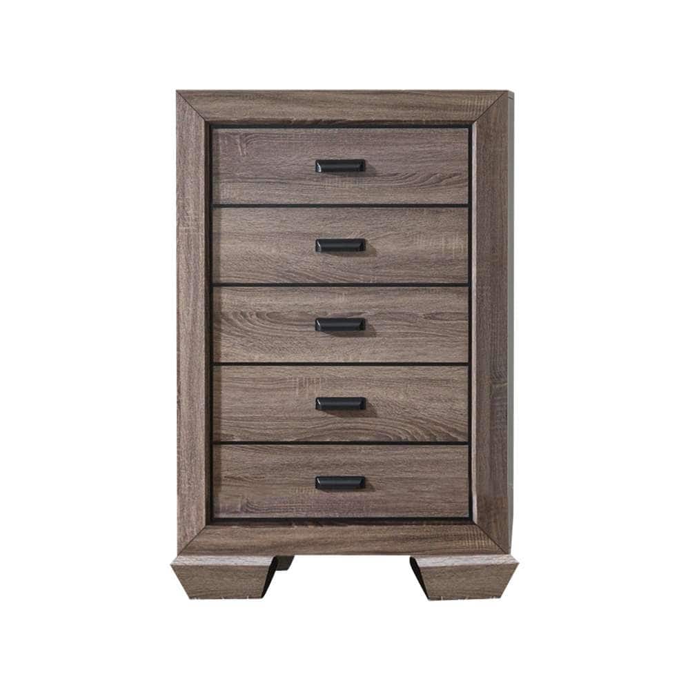 Light Brown Wood Chest