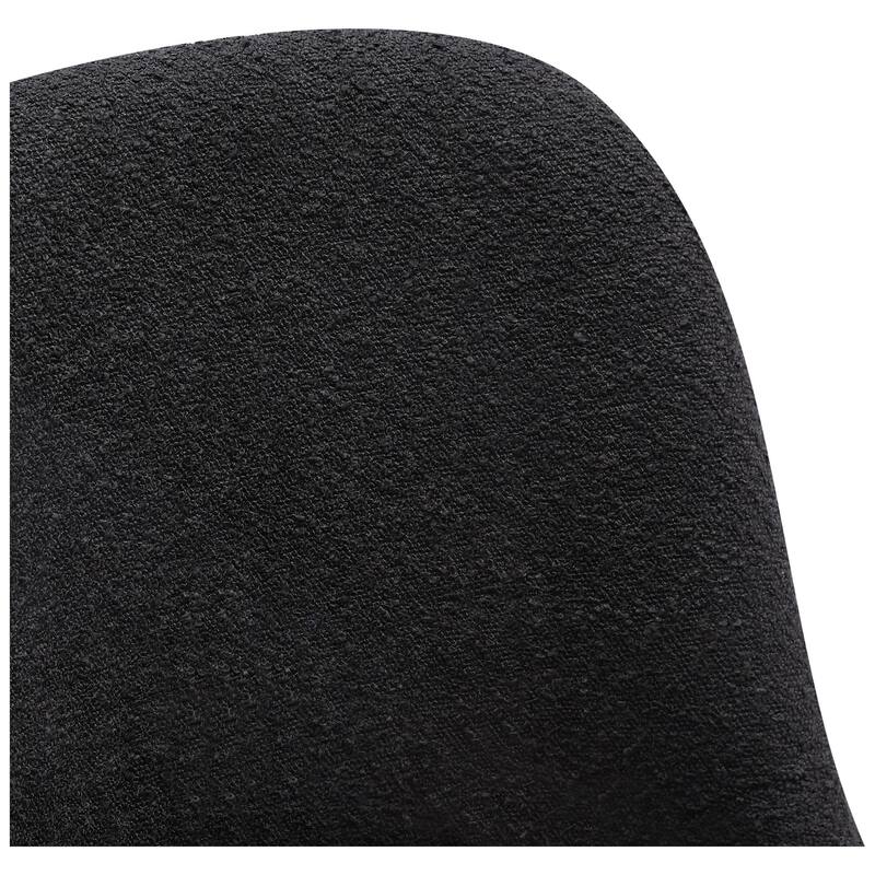 Boucle Polyester Upholstered Side Chair - Water/ Stain Resistant (Set of 4)