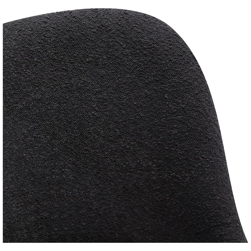 Farmhouse Water and Stain Resistant Boucle Upholstered Side Chair (Set of 6)