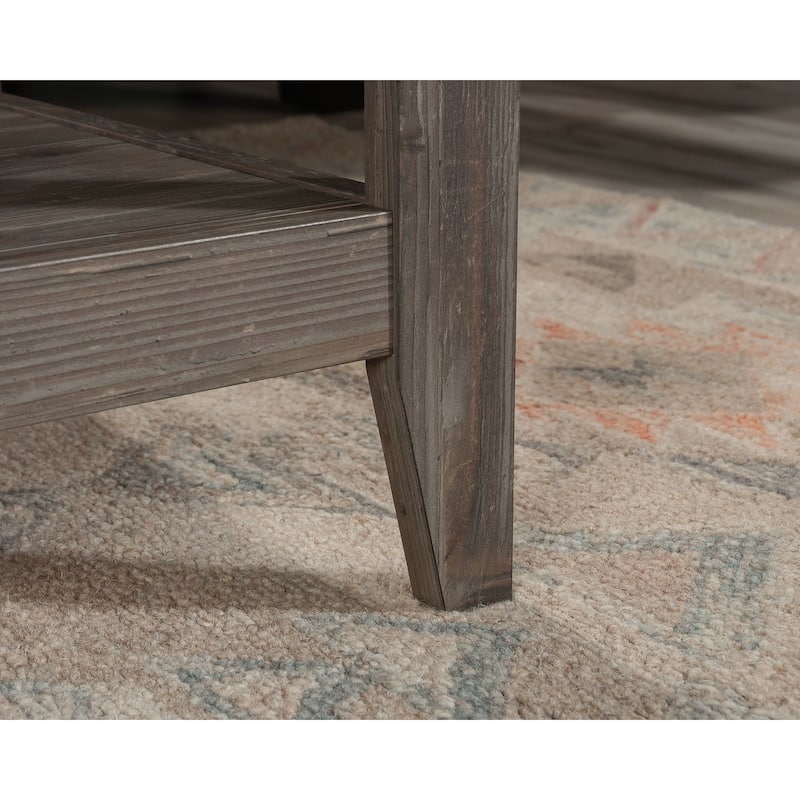Summit Station Lift Top Coffee Table - Pebble Pine - Wood