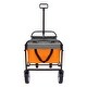 preview thumbnail 61 of 62, Foldable Wagon Cart with Strapping System, Utility Wagon Cart for Camping Shopping Sports Gardeing Fishing All-Terrain Wheels