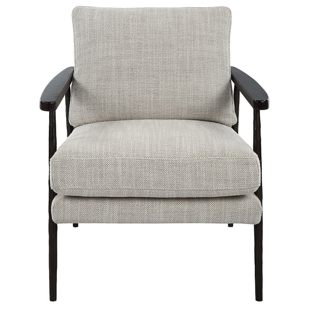 Uttermost Sebastian Cast Iron Accent Chair - 26"W x 33"H x 33"D