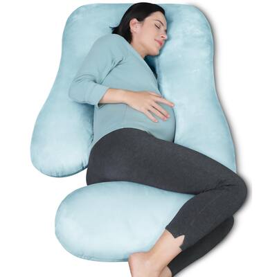 Pregnancy Pillows for Sleeping - U Shaped Full Body Maternity Pillow with Removable Cover HIPS - 57 Inch Pregnancy Pillow